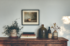 Vintage Bread and Wine Oil Painting (Printable Wall Art)