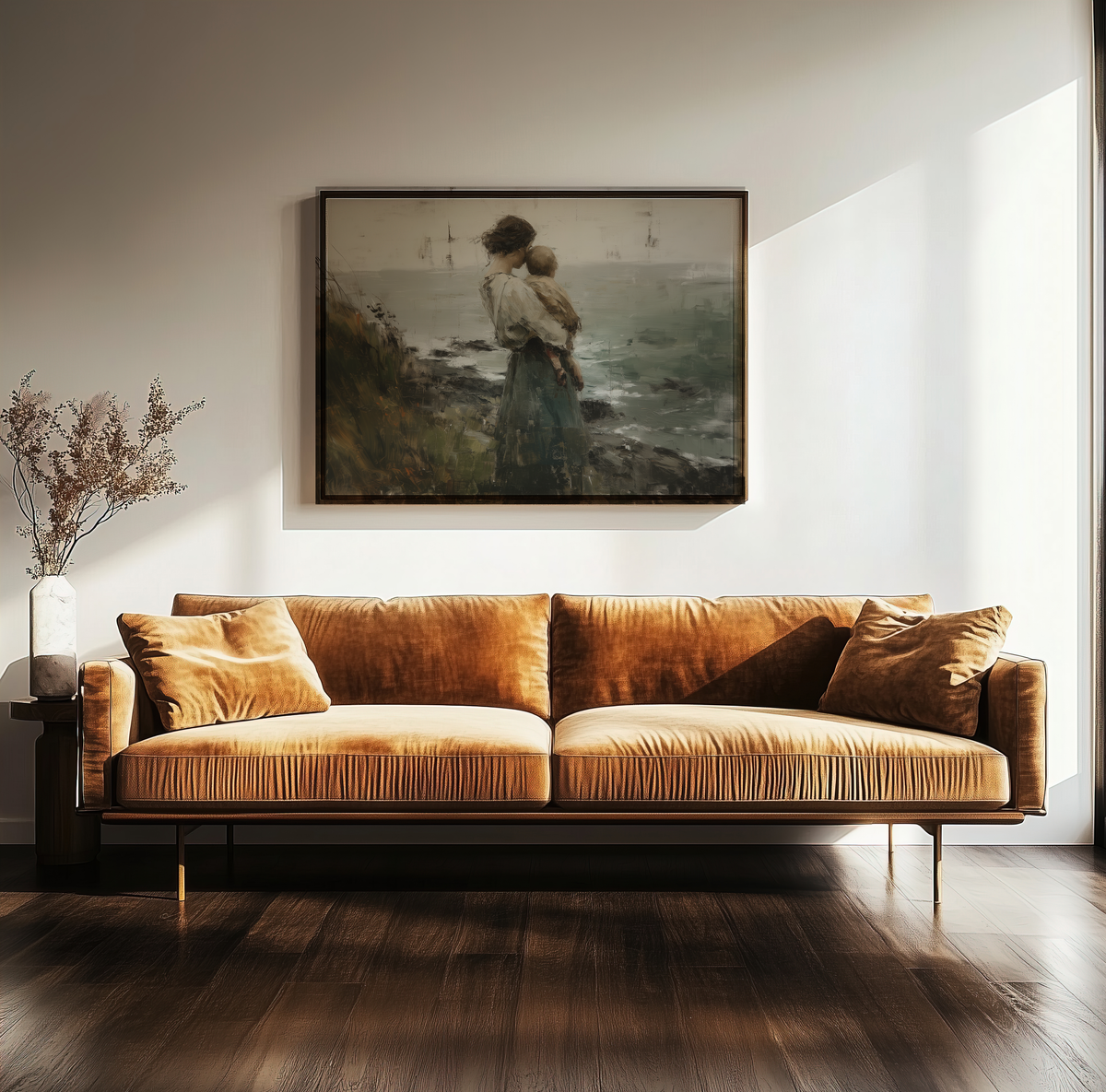 Longing Mother and Child Fine Art Print 16x20