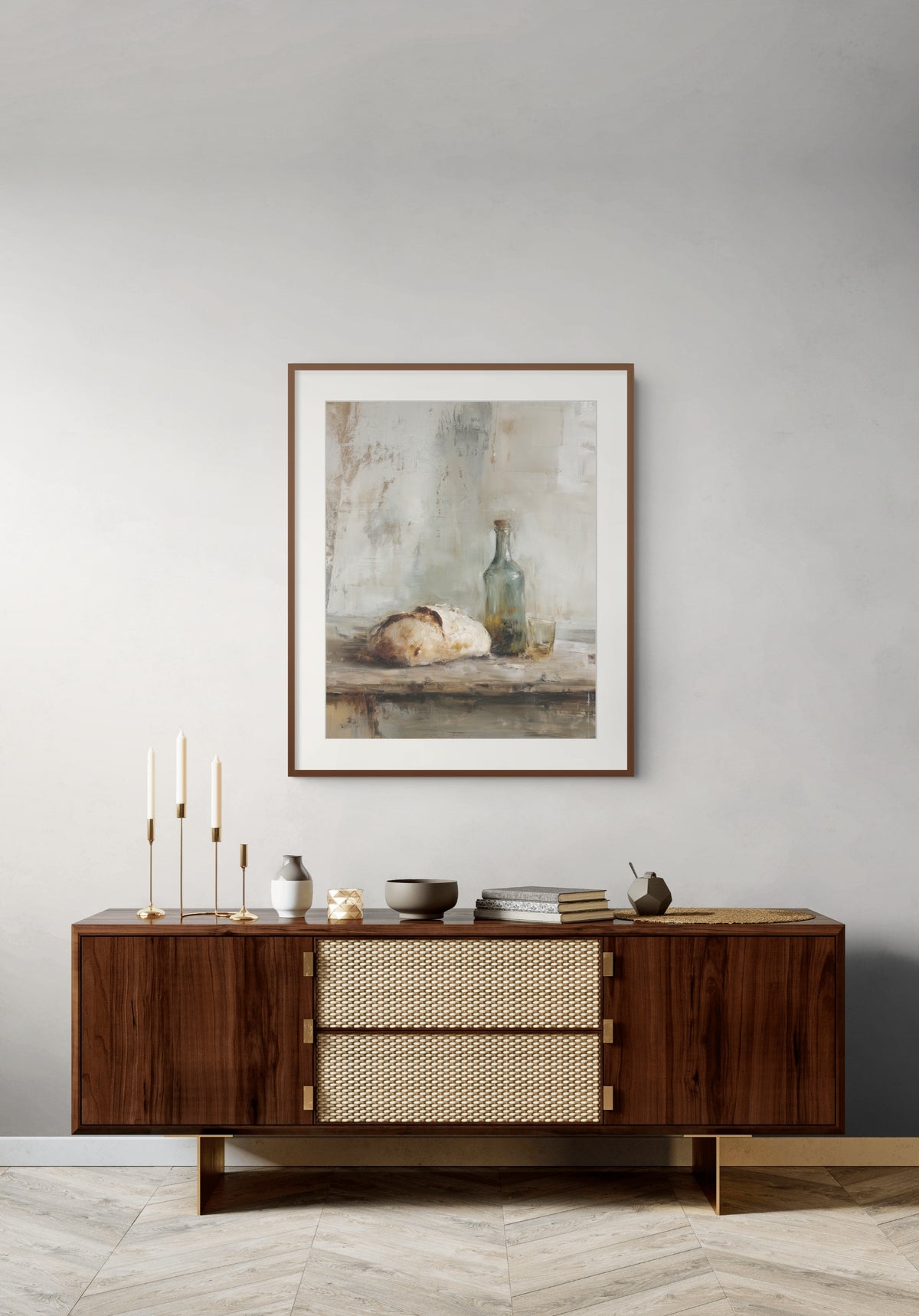 Bread and Wine Fine Art Print 11"x14″