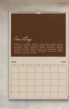 2027 Another Word for Beautiful Thesaurus-Inspired Calendar