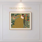 Strawberry Girl (printable wall art)